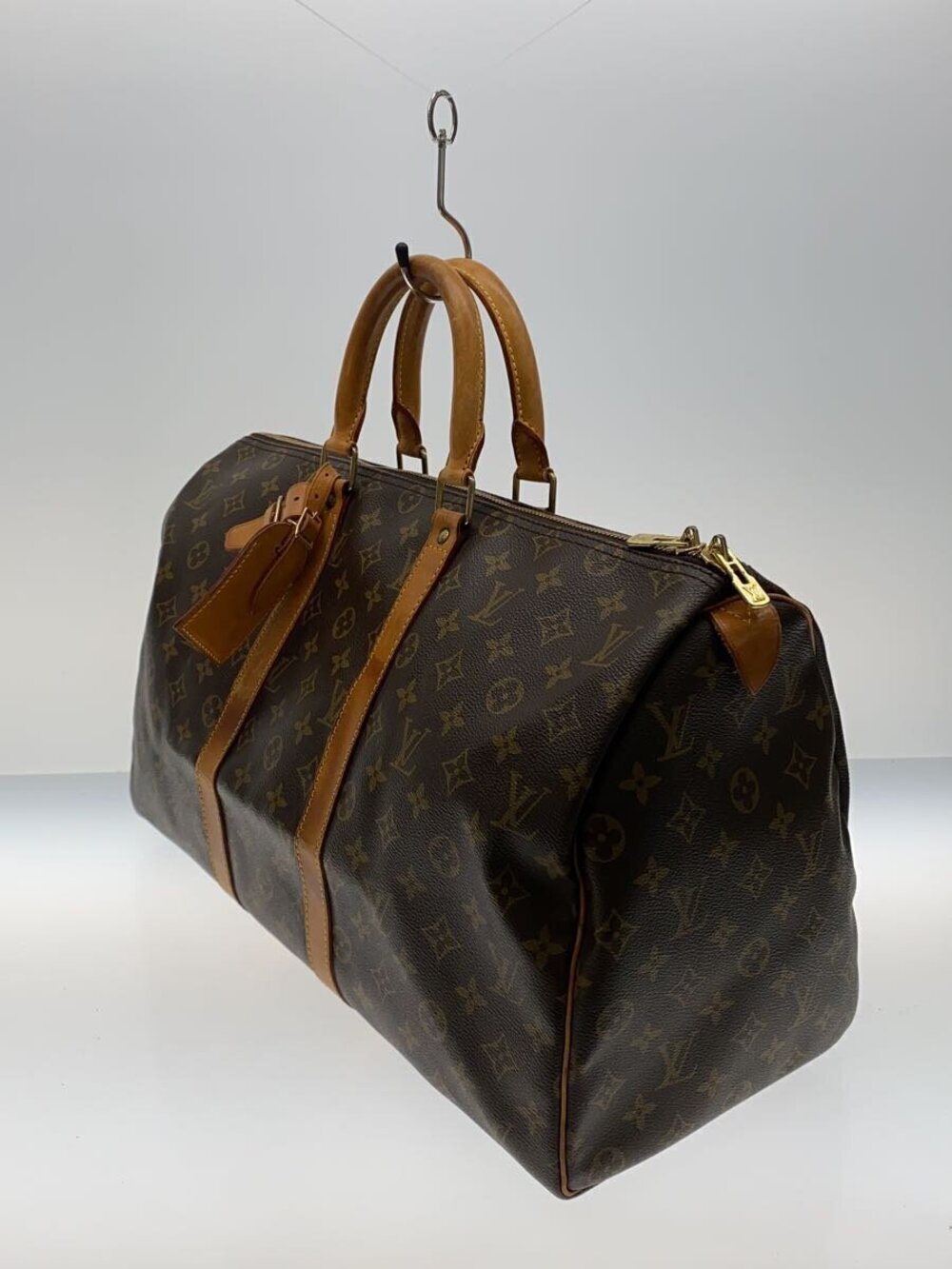 Louis Vuitton Brown Monogram Canvas Keepall Brown
